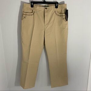 Lauren Ralph Lauren Jeans Co. Women’s Tan Color Stretch Jeans